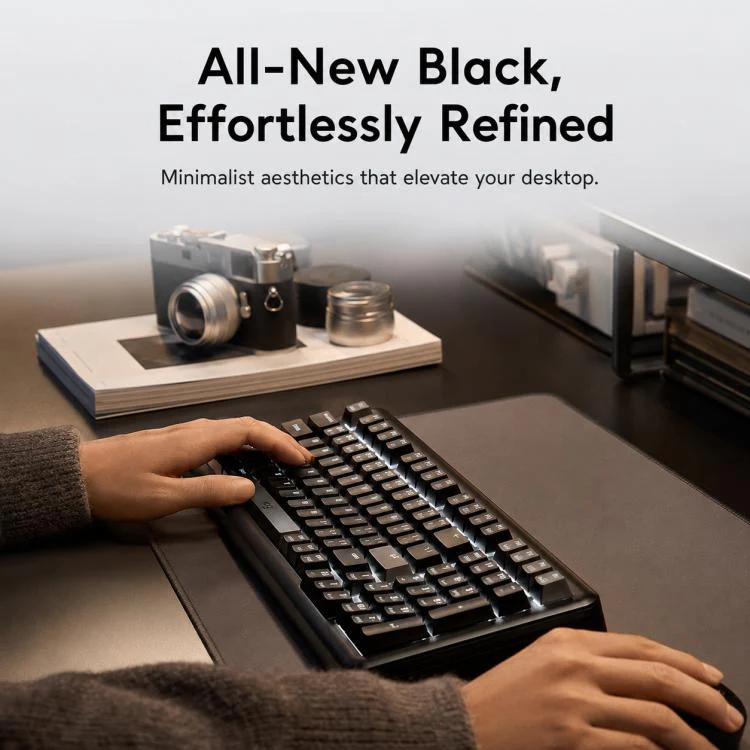 Logitech ALTO KEYS K98S Plus Custom Tri-Mode Wireless Mechanical Keyboard(Pink) - Image 7