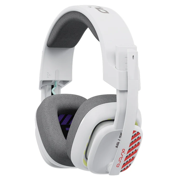 Logitech Astro A10 Gen 2 Wired Headset Over-ear Gaming Headphones (White) - Image 3