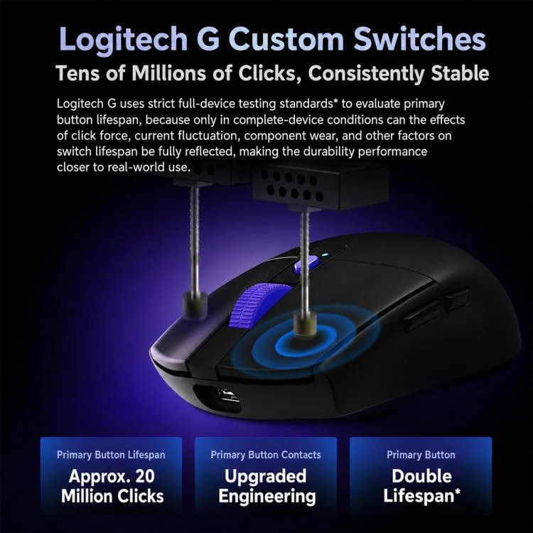 Logitech G304 X LIGHTSPEED Wireless Gaming Mouse(Black) - Image 14