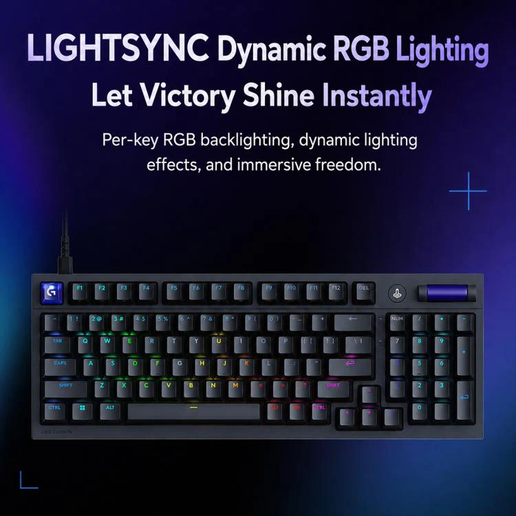 Logitech G316 8K Custom Mechanical Gaming Keyboard Esports Edition with Tactile Switches(Black) - Image 11