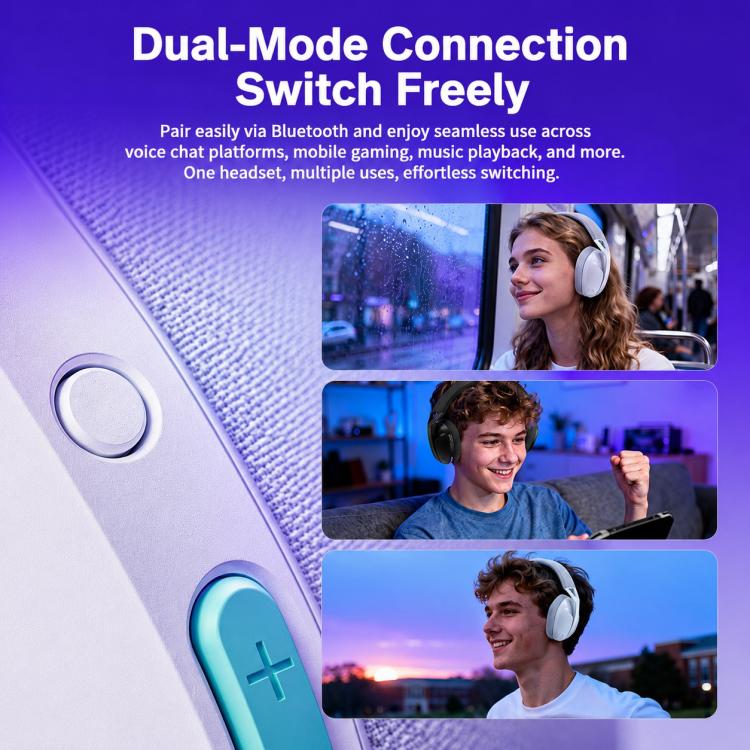 Logitech G321 LIGHTSPEED Wireless Gaming Headset with Mic(White) - Image 6