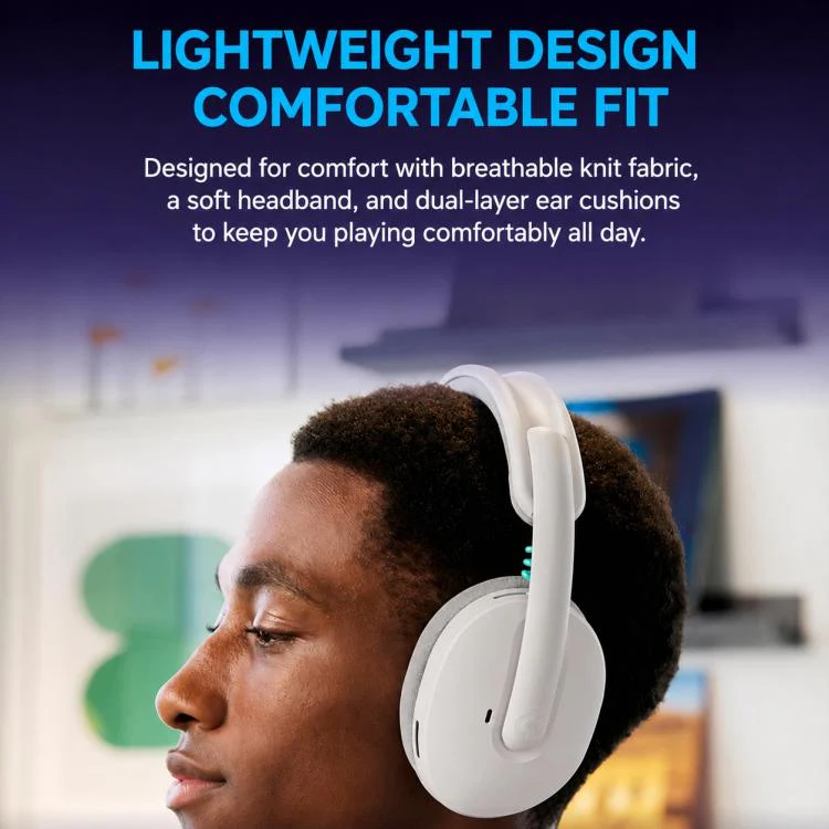 Logitech G325  LIGHTSPEED Wireless Gaming Headset with Mic(Black) - Image 5