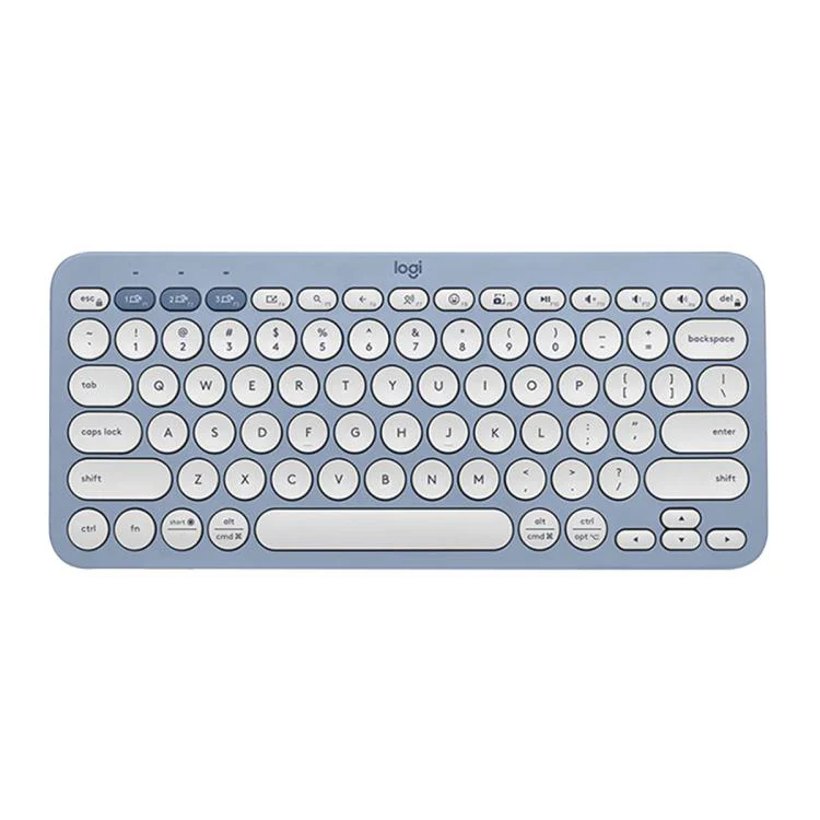 Logitech K390 Ultra-thin Portable Wireless Bluetooth Keyboard(Blue)