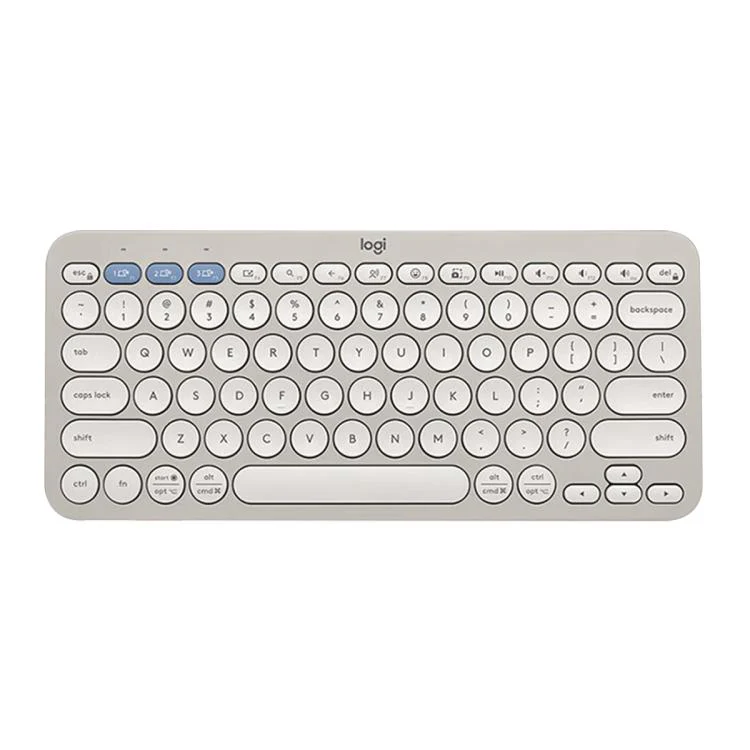 Logitech K390 Ultra-thin Portable Wireless Bluetooth Keyboard(Gray)