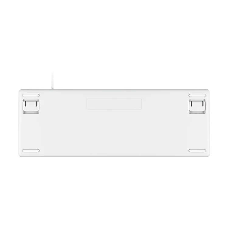 Logitech K835 Mini Mechanical Wired Keyboard, Green Shaft (White) - Image 4