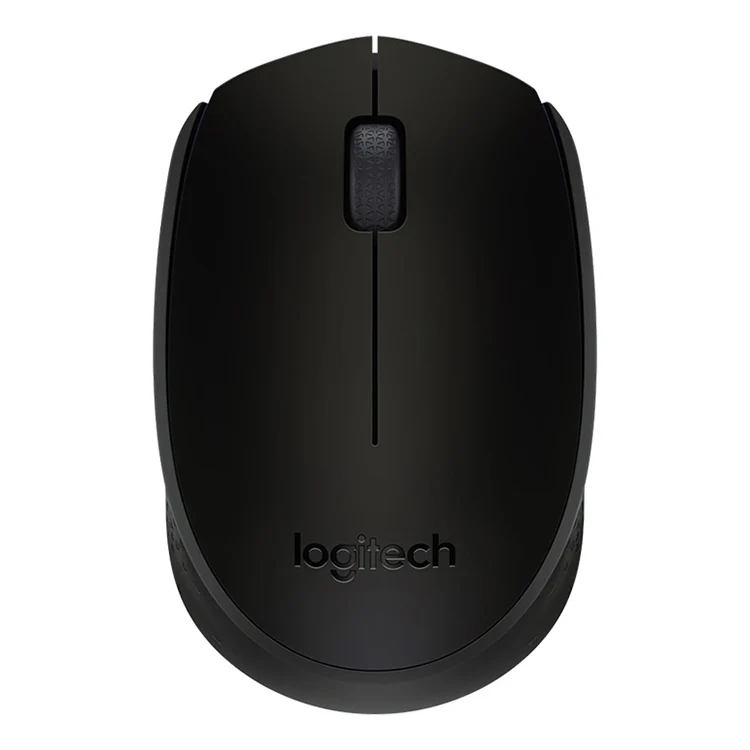 Logitech M171 1000DPI USB Wireless Mouse with 2.4G Receiver (Black)