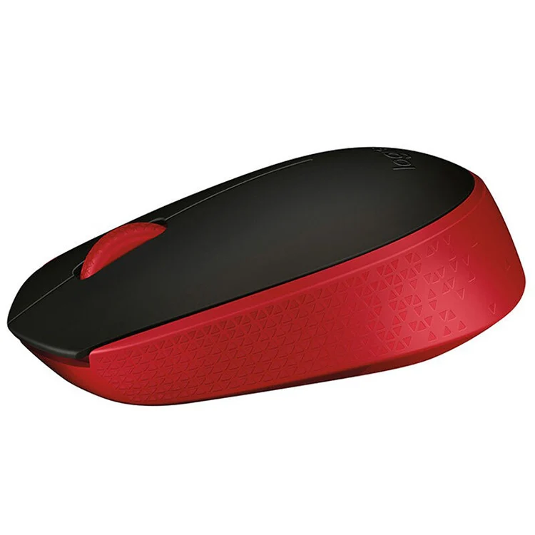 Logitech M171 1000DPI USB Wireless Mouse with 2.4G Receiver (Red) - Image 2