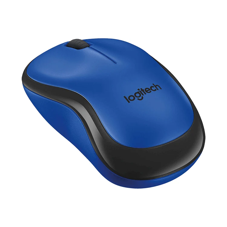 Logitech M220 1200DPI 2.4GHz Ergonomic Wireless Mouse (Blue) - Image 2
