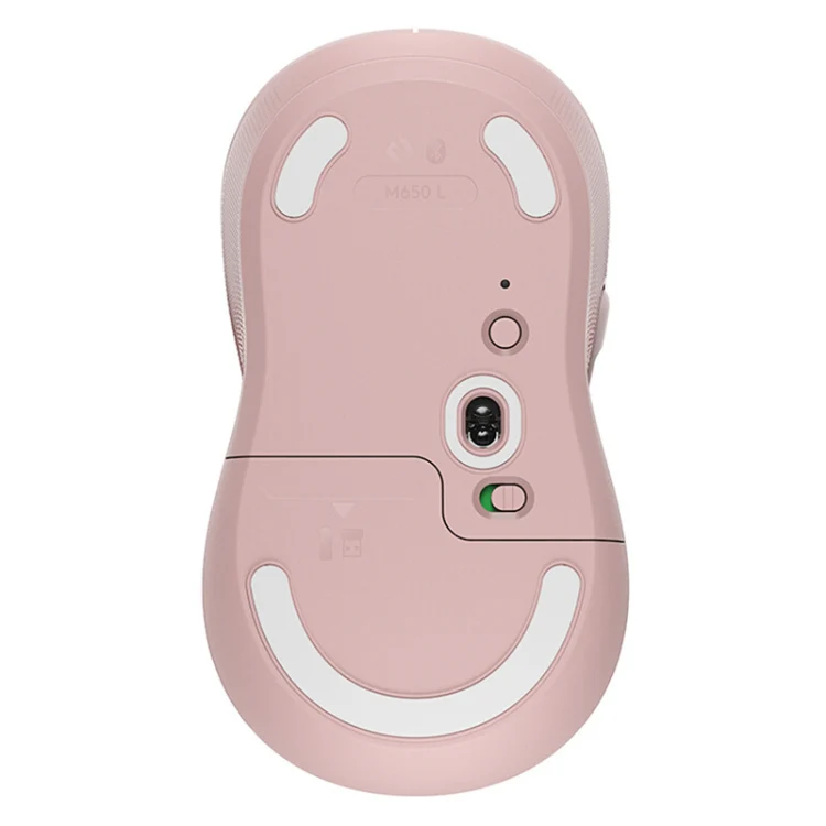 Logitech M650 5-keys 2000 DPI Wireless Bluetooth Silent Mouse (Pink) - Image 3