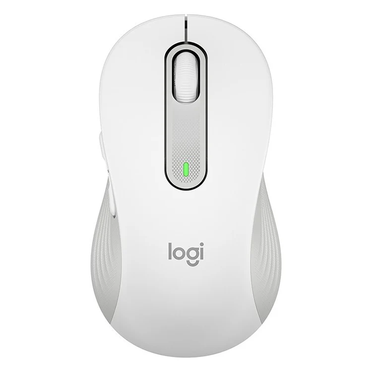Logitech M650L 2000DPI 2.4GHz Wireless Bluetooth Dual Mode Mouse (White)