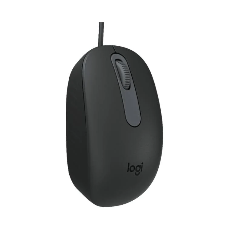 Logitech M86 1000DPI USB-A Port Wired Mouse(Black) - Image 2
