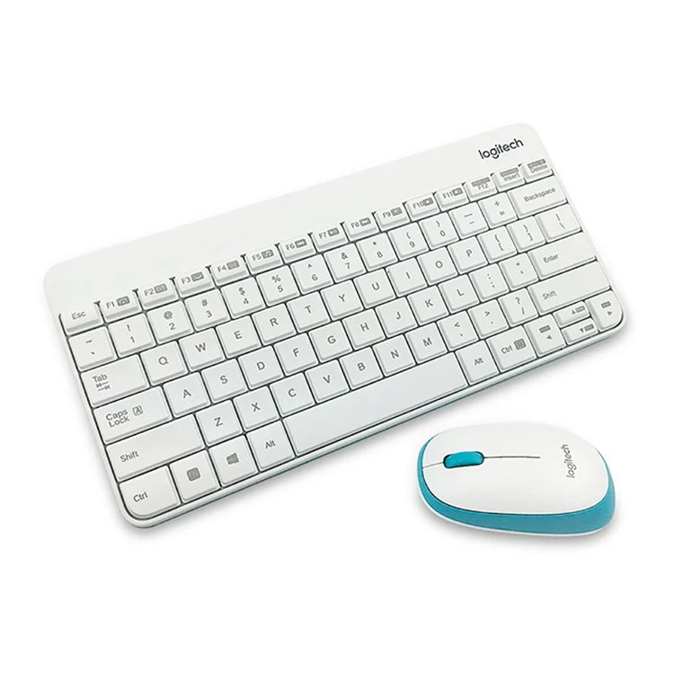 Logitech MK245 Nano Wireless Keyboard Mouse Set (White) - Image 2