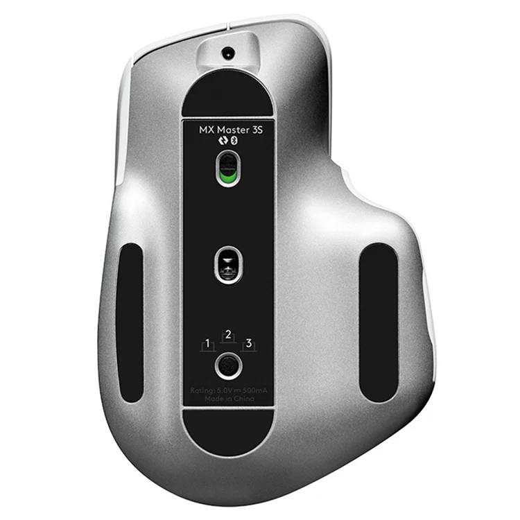 Logitech MX Master 3s 8000DPI 2.4GHz Ergonomic Wireless Bluetooth Dual Mode Mouse (White) - Image 3