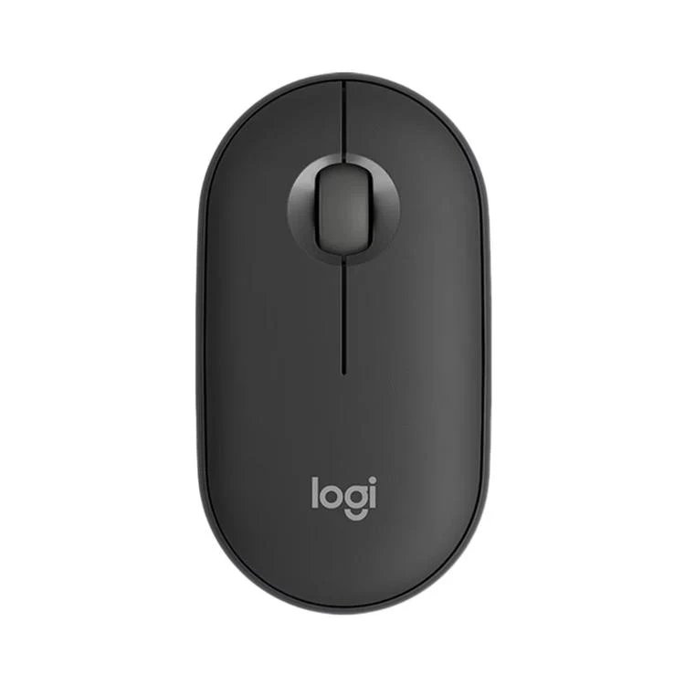 Logitech PEBBLE 2.0 M350S 4000DPI Ultra-Thin Dual-Mode Wireless Bluetooth Mouse(Black)