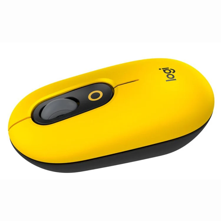 Logitech Portable Office Wireless Mouse (Yellow) - Image 4