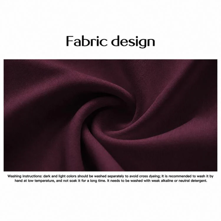 Long Sleeve Sexy Y2K Form-Fitting Slim Knitted T-shirt Top, Size:M(Purple Red) - Image 5