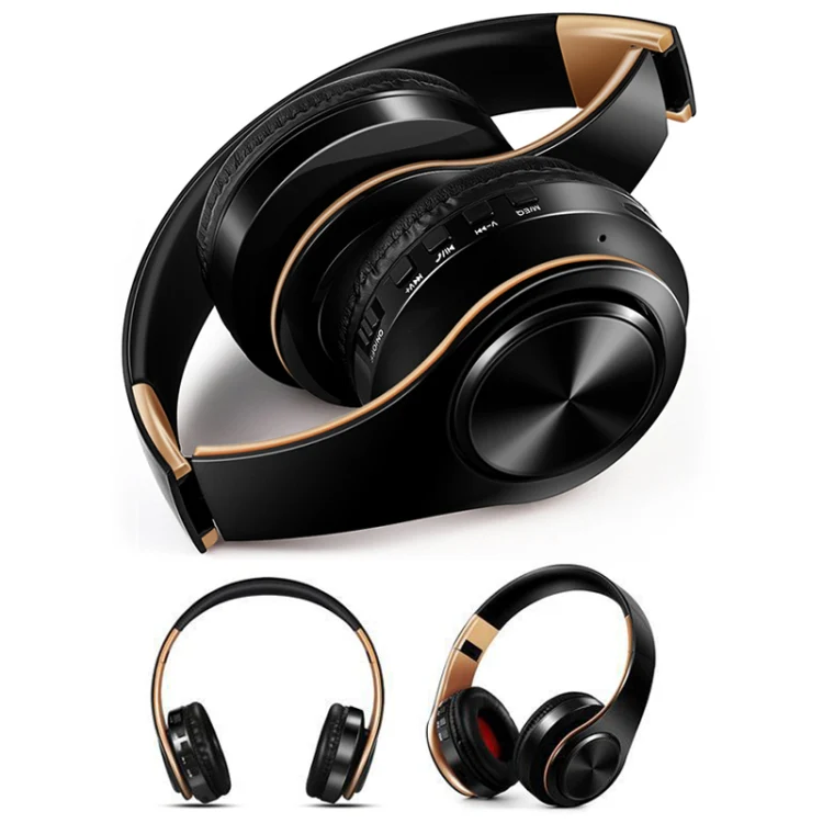 LPT660 Bluetooth Wireless Headset HIFI Stereo Sports Headphones(White+Rose Gold) - Image 2
