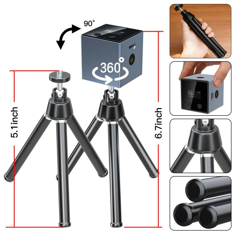 LT10 Multifunctional Mini Smart Laser Level & Digital Angle Finder(Grey) - Image 5