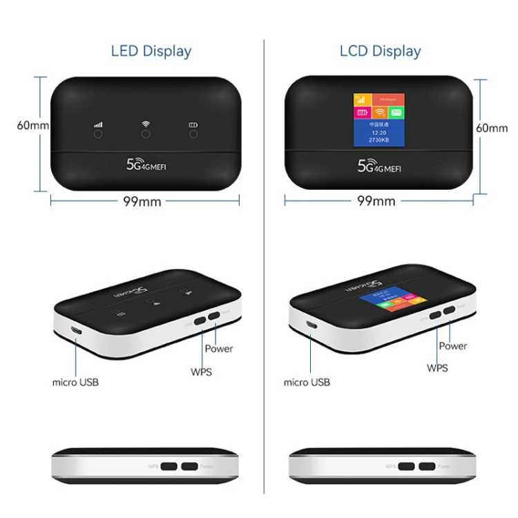 LT600 LED Indicator Light 4G LTE Router Portable Car Terminal Mobile WIFI Card SIM Router - Image 2