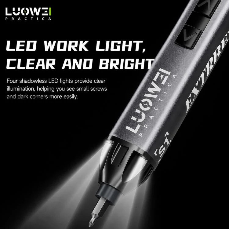 LUOWEI Adjustable Torque Electric Screwdriver Set, Model:S1 - Image 10