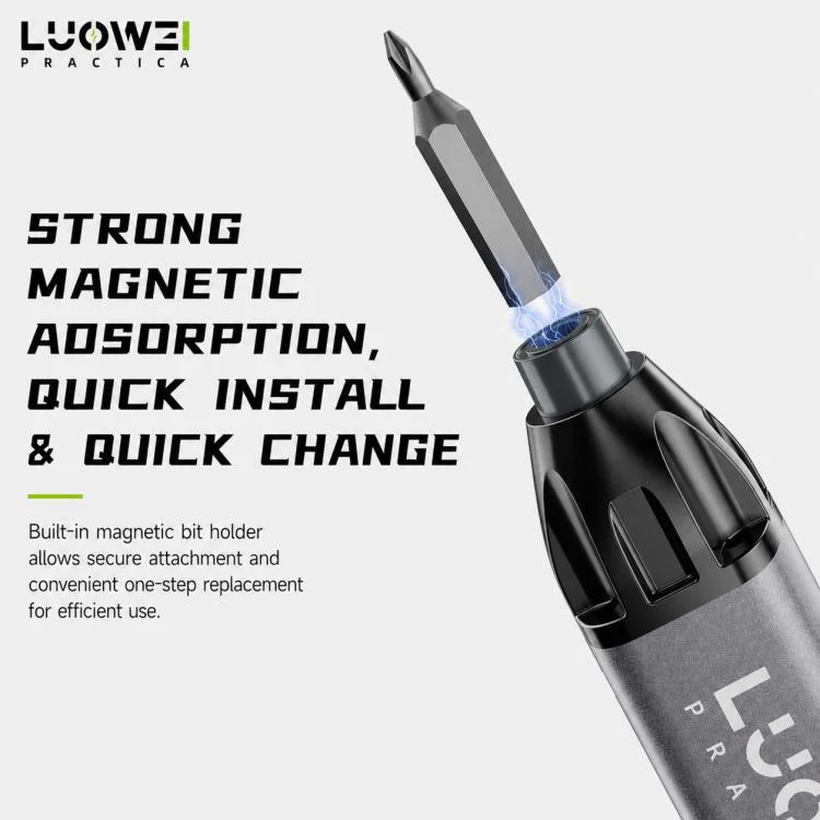 LUOWEI Adjustable Torque Electric Screwdriver Set, Model:S1 - Image 4