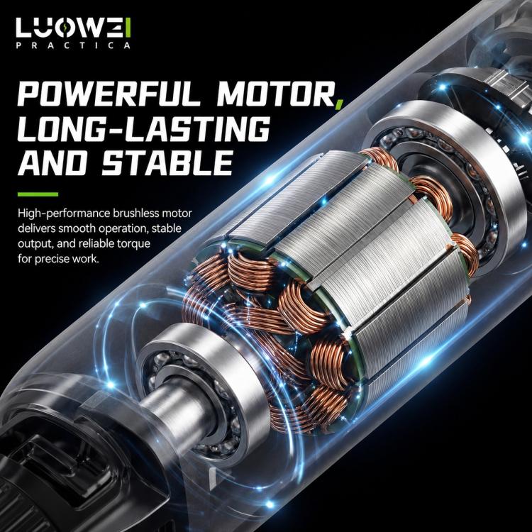 LUOWEI Adjustable Torque Electric Screwdriver Set, Model:S1 - Image 8
