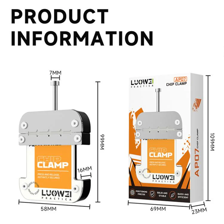 LUOWEI LW-AP07 Dual-Spring Quick-Lock Chip Fixture Compatible with Various Chip Packages - Image 7