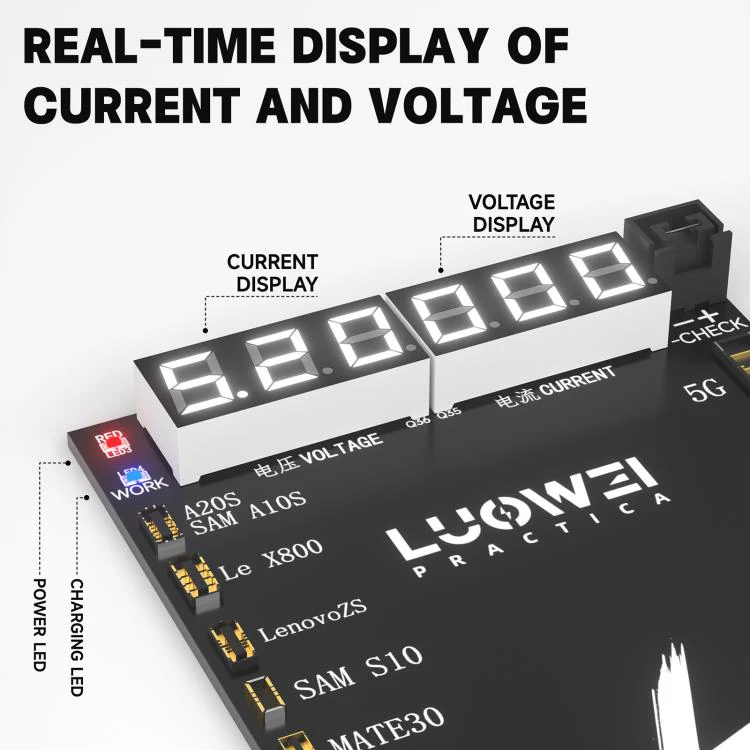 LUOWEI LW-B03 Battery Fast Charging Activation Board for iPhone/Android - Image 5