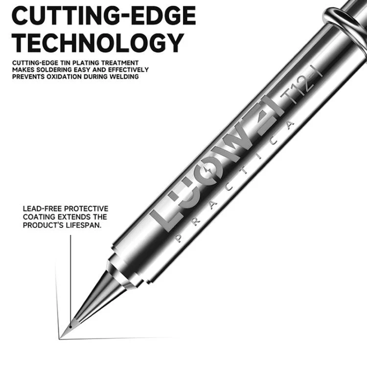 LUOWEI LW-T12 Series Soldering Iron Tips for T12 Soldering Station, Model:LW-T12-I - Image 5