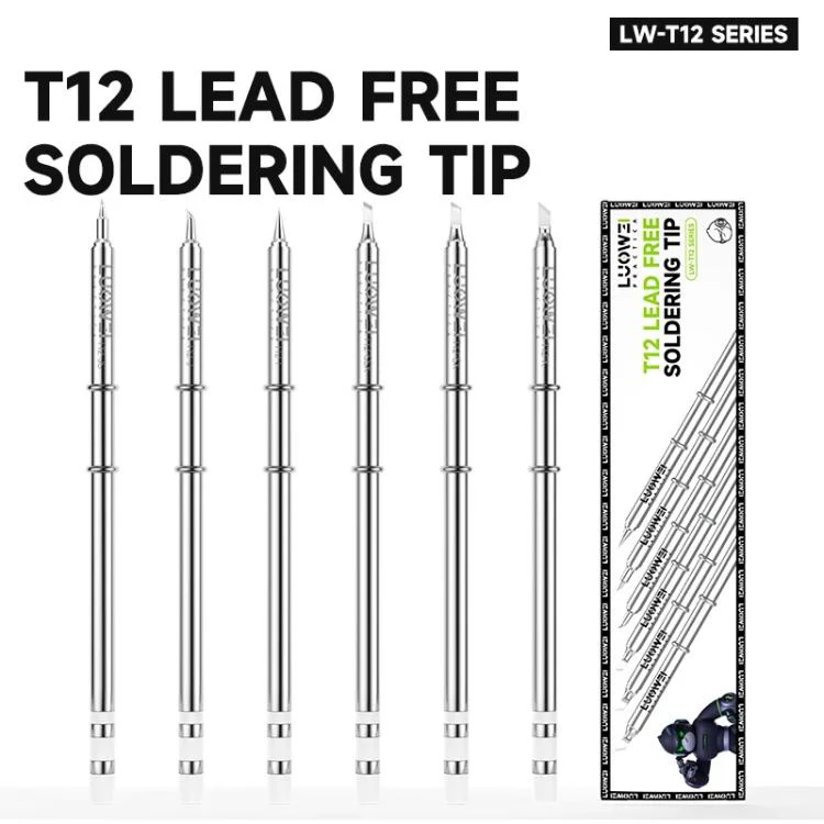LUOWEI LW-T12 Series Soldering Iron Tips for T12 Soldering Station, Model:LW-T12-SSK - Image 2