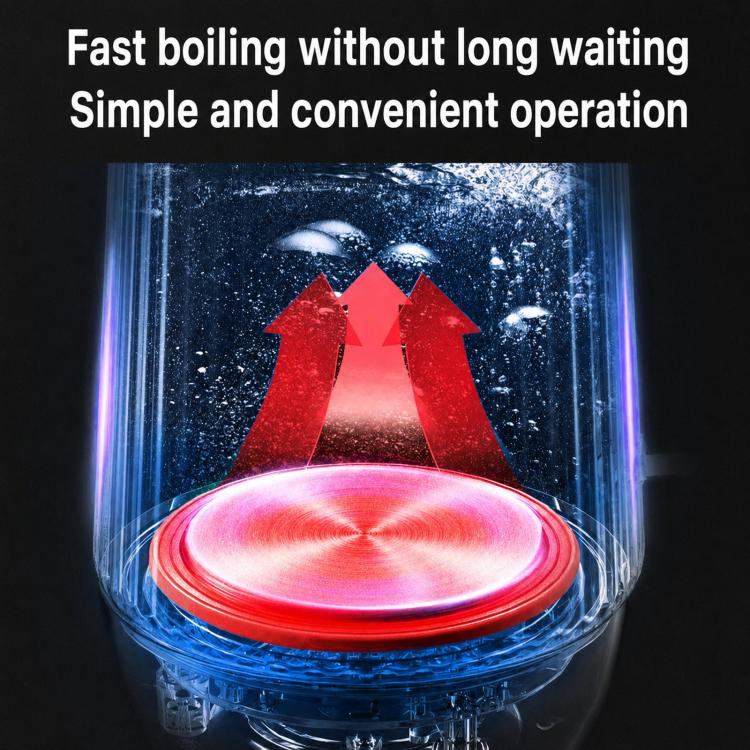 LY1200 12V/24V Universal Digital Display Car Kettle 1.2L Stainless Steel Electric Water Kettle, Spec: Kettle + 4m Cable - Image 3