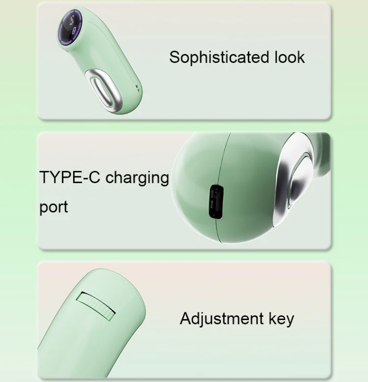 M006 CES Microcurrent Pulse Handheld Sleep Aid Home Physiotherapy Sleep Aid(White) - Image 6