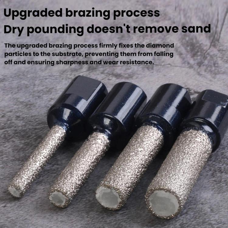 M10 Angle Grinder Hole Saw Glass Stone Hole Enlargement Trimming Head, Size: 8MM - Image 8