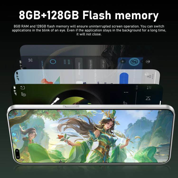 M17 Pro Max / C300, 8GB+128GB, 6.6 inch Android 10 MTK6873 Octa Core, Network: 5G, Dual SIM, Plug:AU Plug(Green) - Image 10