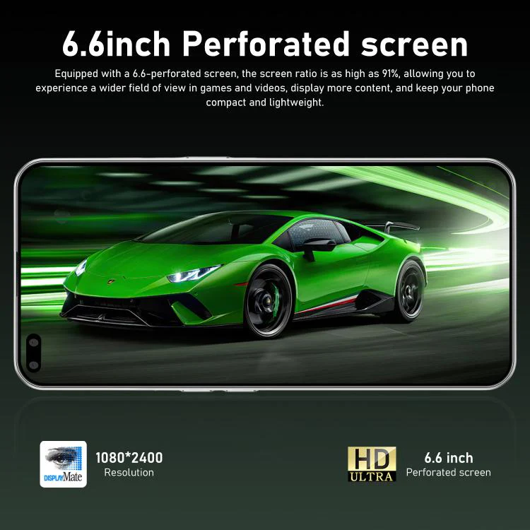 M17 Pro Max / C300, 8GB+128GB, 6.6 inch Android 10 MTK6873 Octa Core, Network: 5G, Dual SIM, Plug:EU Plug(Black) - Image 6