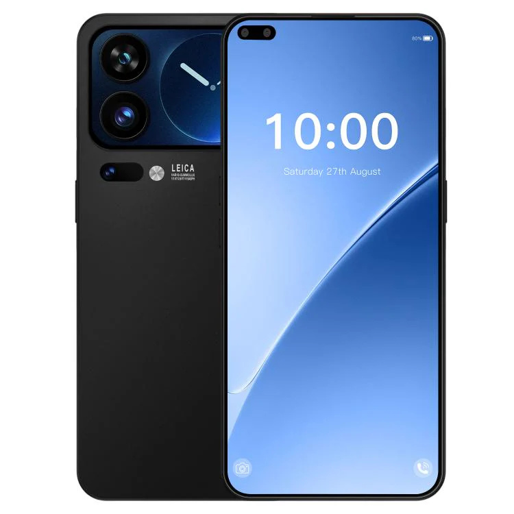 M17 Pro Max / C300, 8GB+128GB, 6.6 inch Android 10 MTK6873 Octa Core, Network: 5G, Dual SIM, Plug:US Plug(Black)