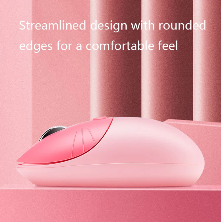 M3 3 Keys Cute Silent Laptop Wireless Mouse, Spec: Bluetooth Wireless Version (Green) - Image 4