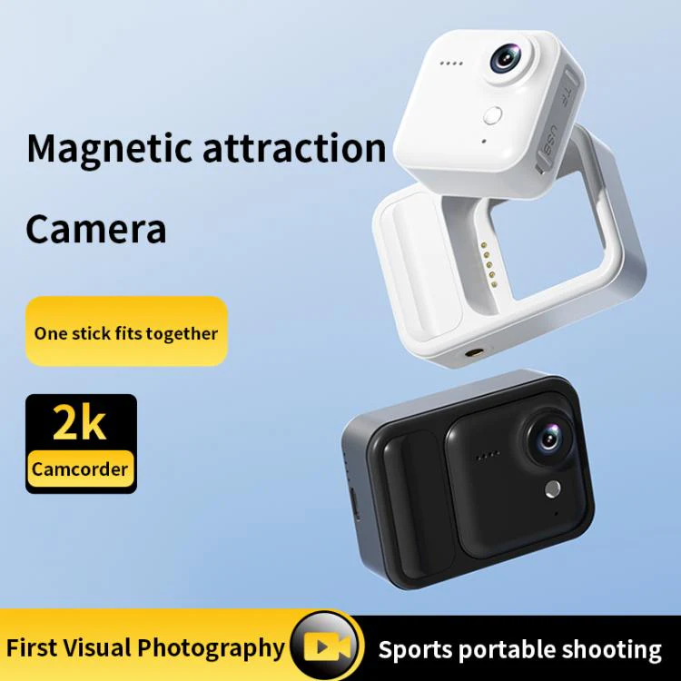 M36 1.54 inch HD Screen Magnetic Detachable Action Camera(Black) - Image 7