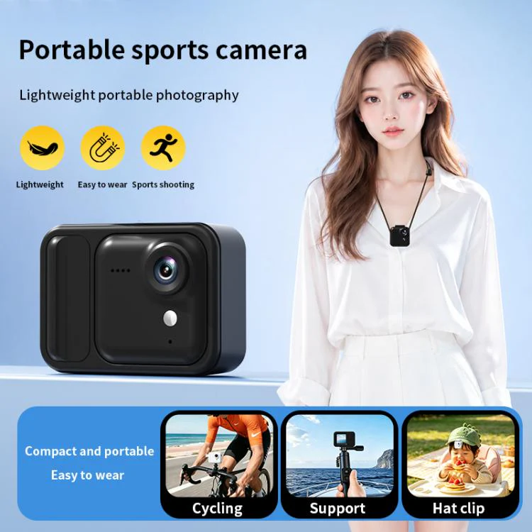 M36 1.54 inch HD Screen Magnetic Detachable Action Camera(White) - Image 10