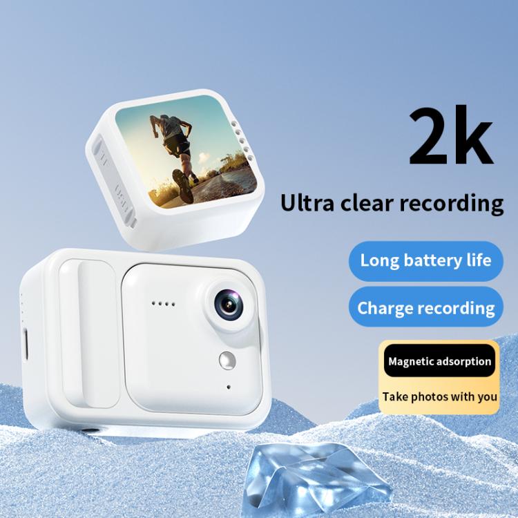 M36 1.54 inch HD Screen Magnetic Detachable Action Camera(White) - Image 5