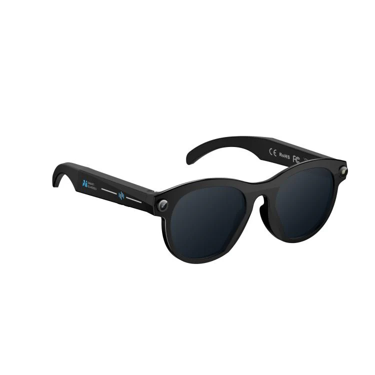 M88-S 8MP AI Smart Glasses, Support Bluetooth Call / AI Voice Assistant / Music Control(Black) - Image 2