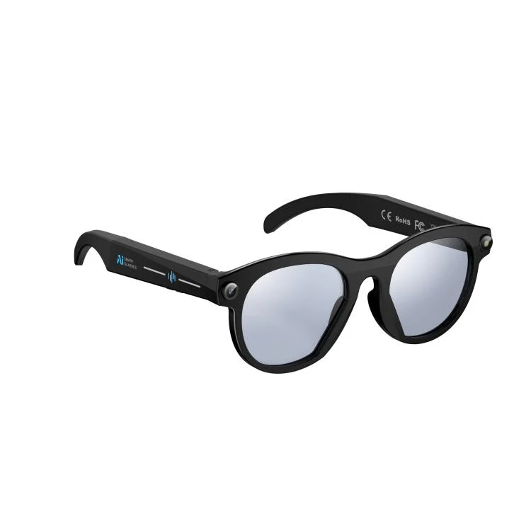 M88-S 8MP AI Smart Glasses, Support Bluetooth Call / AI Voice Assistant / Music Control(Black Transparent) - Image 2