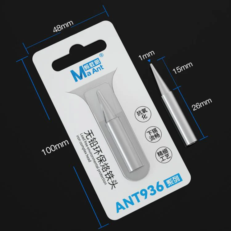 MaAnt ANT936 Series Lead-free Environmental Protection Universal Soldering Iron Tips, Model:1C - Image 12