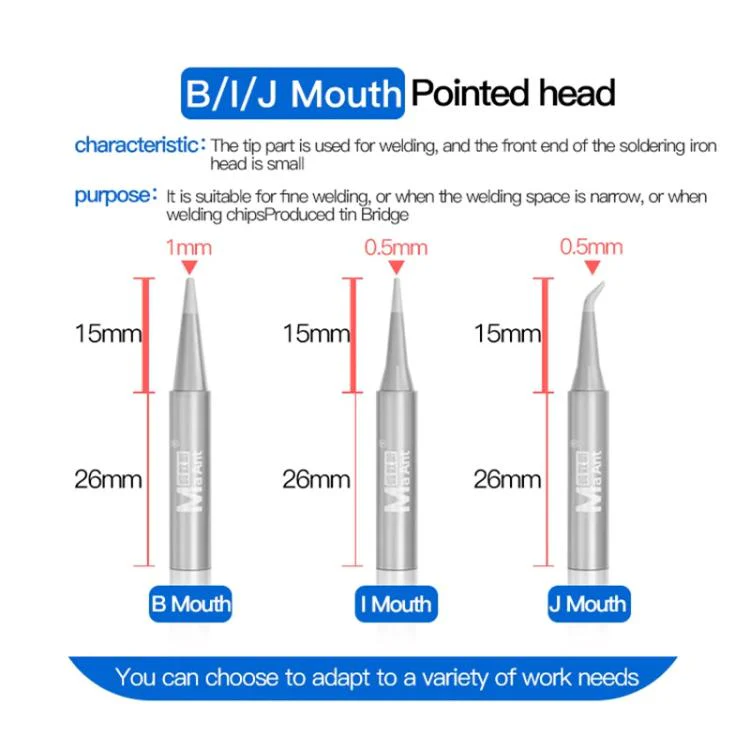 MaAnt ANT936 Series Lead-free Environmental Protection Universal Soldering Iron Tips, Model:4C - Image 10