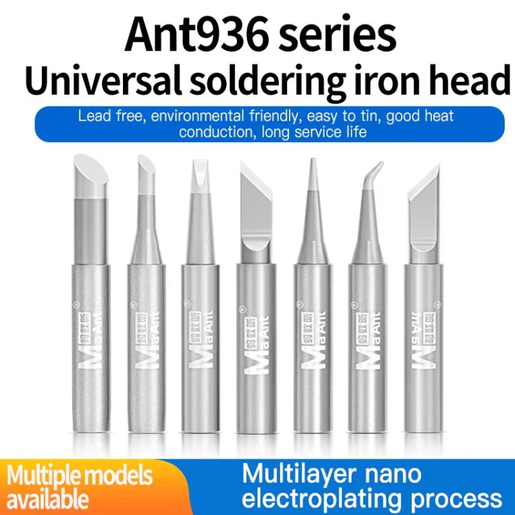 MaAnt ANT936 Series Lead-free Environmental Protection Universal Soldering Iron Tips, Model:K - Image 2