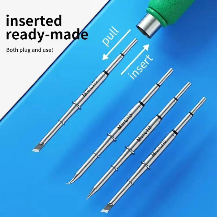 MaAnt C-115 Series Efficient Heat Conduction Lead-free Soldering Iron Tips for T210 / T26 Handles, Model:IS 118 - Image 5
