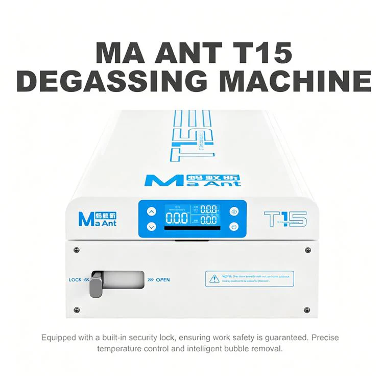MaAnt T15 15 inch LCD Screen Smart All-in-One Defoamer Machine, Plug:EU Plug - Image 3