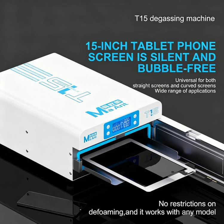 MaAnt T15 15 inch LCD Screen Smart All-in-One Defoamer Machine, Plug:EU Plug - Image 4