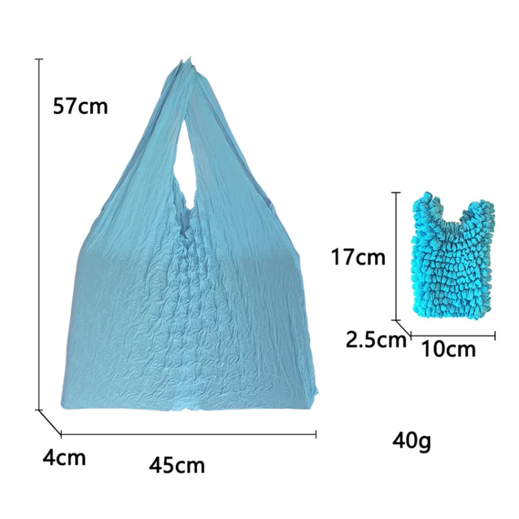 Magic Telescopic Pleated Bag Large Capacity Multi-Purpose Bubble Bag(Light Brown) - Image 3