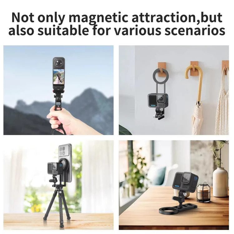 Magnetic Action Camera Mount Base For GoPro 13 Quick Release - Image 14